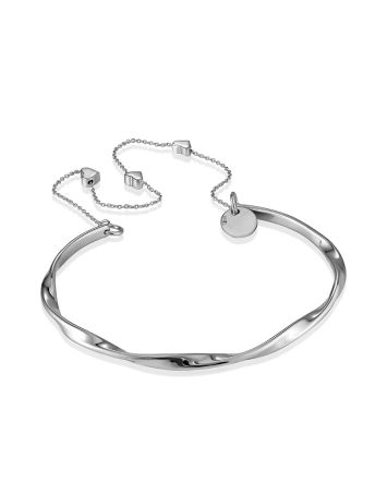 Designer Bangle Bracelet With Heart Motif Details The ICONIC, image 