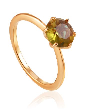 Classy Bright Zultanite Ring, Ring Size: 6.5 / 17, image 
