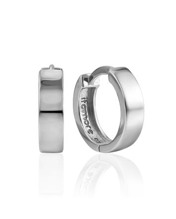 Minimalist Silver Hoops The ICONIC, image 