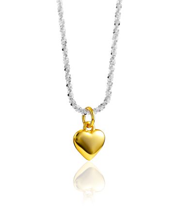 Bicolor Heart Pendant Necklace The ICONIC, image 