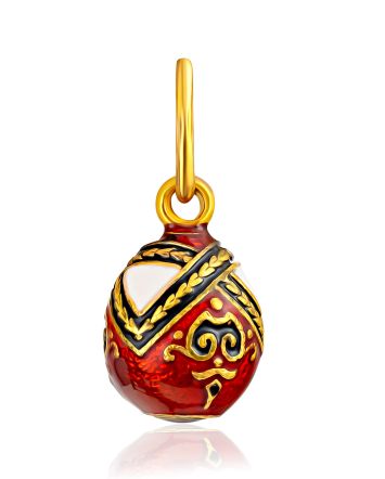Regal Design Enamel Egg Pendant The Romanov, image 