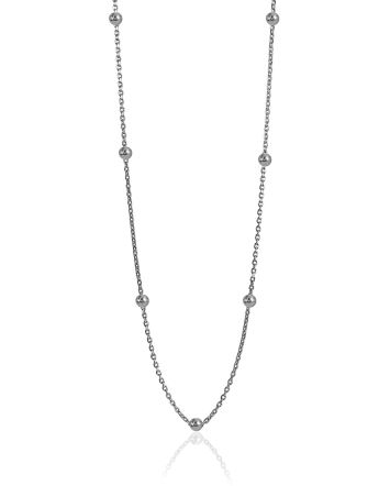 Refined Chain Necklace With Beads The Sparkling, image 