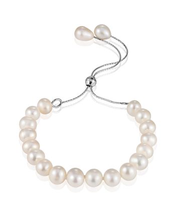 Elegant Pearl Slider Bracelet The Oceania, image 