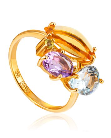 Dazzling Multistone Ring, Ring Size: 6.5 / 17, image 