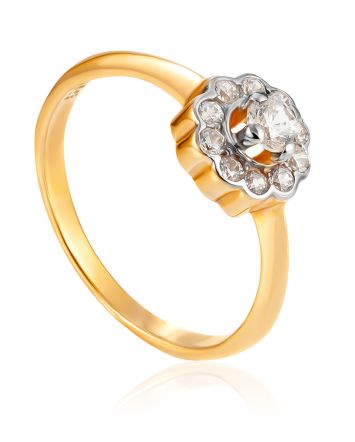 Classy Crystal Ring, Ring Size: 5.5 / 16, image 