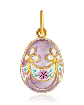 Multicolor Enamel Egg Pendant The Romanov, image 