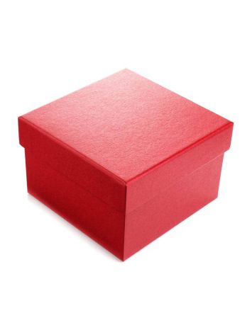 Red Cardboard Jewelry Box, image 