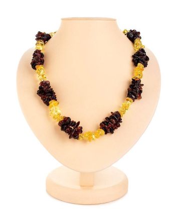 Multicolor Amber Necklace, image 