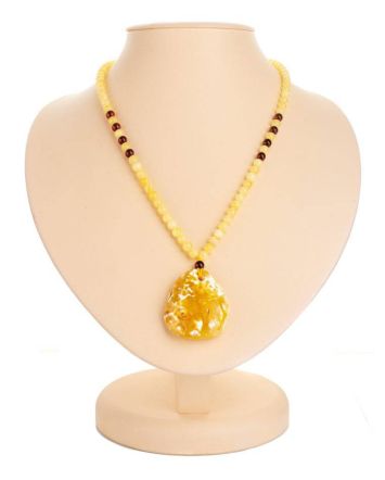 Amber Necklace The Rhapsody, image 