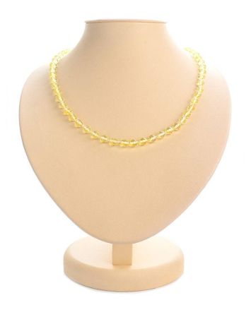 Amber Ball Beaded Necklace The Prague, image 