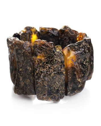 Raw Amber Bracelet The Volcano, image 