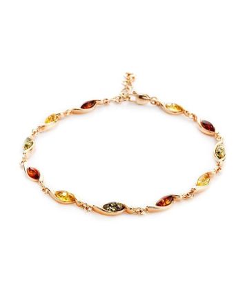 Amber Bracelet In Gold The Liana, image 