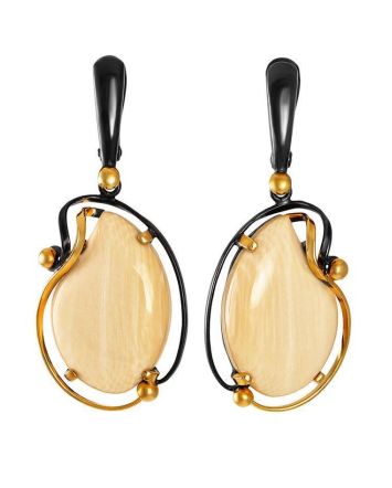 Mammoth Tusk Earrings In Gold-Plated Silver The Era, image 