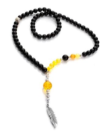 Black Amber Prayer Beads The Cuba, image 