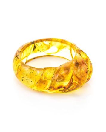 Designer Amber Band Ring The Magma, image 