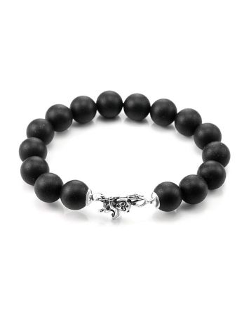 Black Amber Bracelet The Cuba, image 