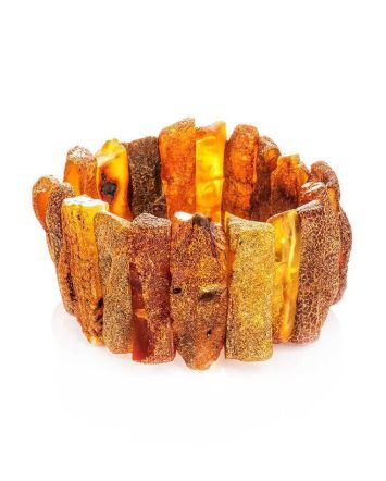 Raw Amber Bracelet The Volcano, image 