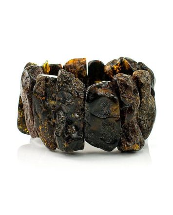 Raw Amber Bracelet The Volcano, image 