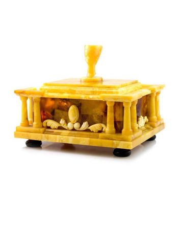 Exclusive Honey Amber Casket, image 