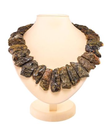 Amber Necklace The Volcano, image 