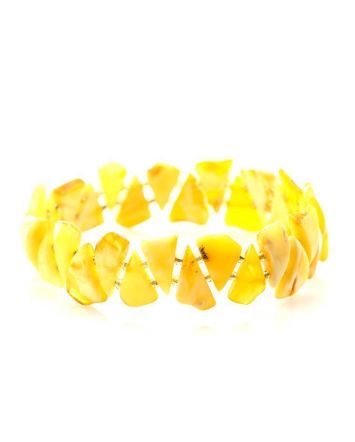 Honey Amber Stretch Bracelet, image 