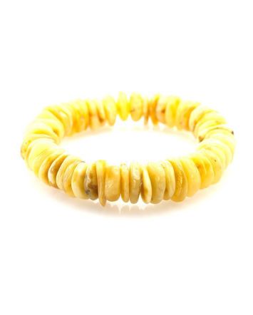 Honey Amber Stretch Bracelet, image 