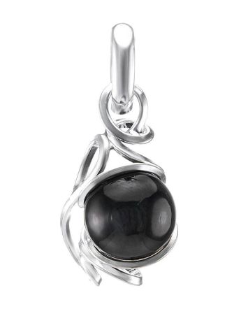 Cherry Amber Pendant In Sterling Silver The Flamenco, image 