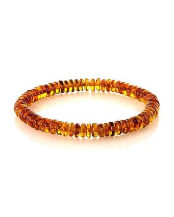 Multicolor Amber Beaded Bracelet The Prague, image 