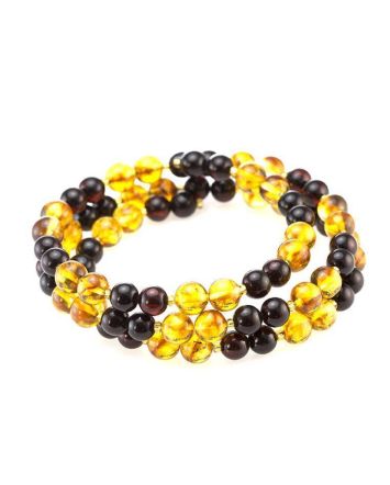 Two Toned Amber Bracelet The Ariadna, image 