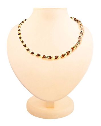 Multicolor Amber Beaded Necklace, image 