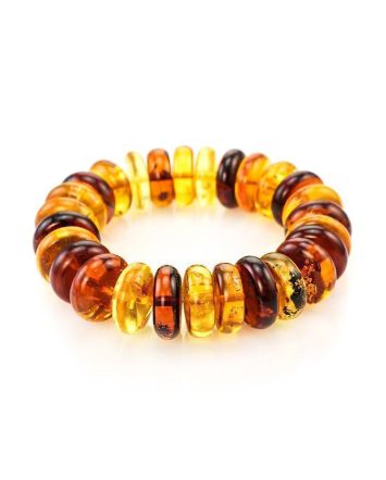Multicolor Amber Designer Bracelet The Prague, image 