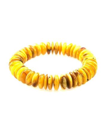 Textured Amber Designer Bracelet The Prague, image 
