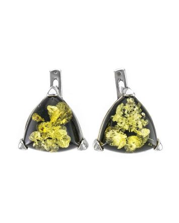 Adorable Latch Back Earrings In Sterling Silver The Etude, image 