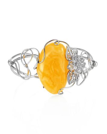Amber Bracelet In Sterling Silver The Dew, image 