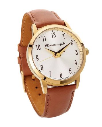 Vintage Watch With Leather Band, image 