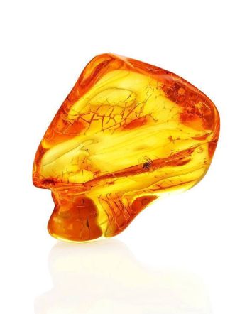 Amber Stone With Spider Inclusion, image 