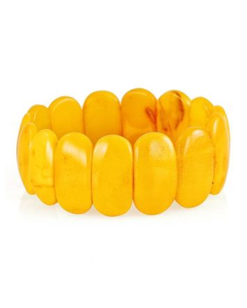 Honey Amber Stretch Bracelet, image 