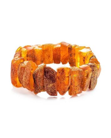 Raw Amber Bracelet The Volcano, image 