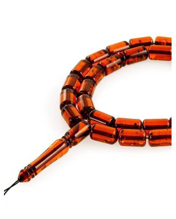 33 Barrel Beaded Islamic Rosary, image 