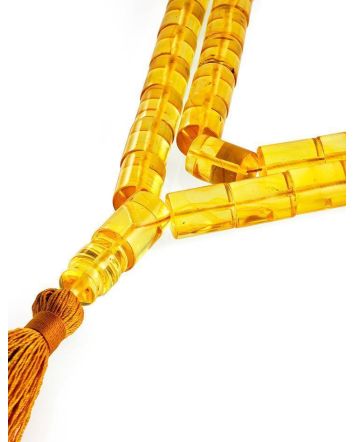 33 Barrel Beaded Islamic Prayer Beads, image 