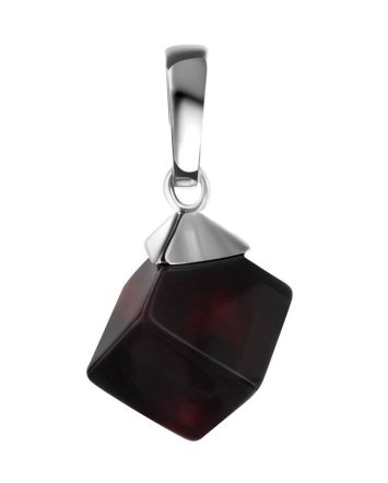 Geometric Cherry Amber Pendant The Sugar, image 
