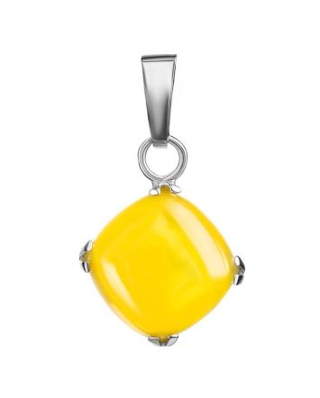 Bright Honey Amber Pendant The Byzantium, image 