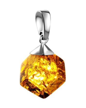 Geometric Amber Pendant The Sugar, image 