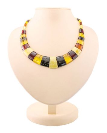 Natural Amber Necklace The Egypt, image 