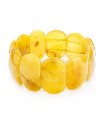 Honey Amber Elastic Bracelet, image 