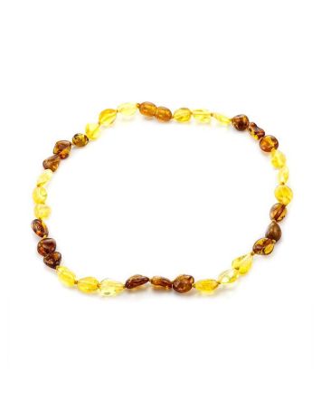 Multicolor Amber Teething Necklace, image 
