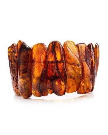 Bold Amber Elastic Bracelet The Volcano, image 