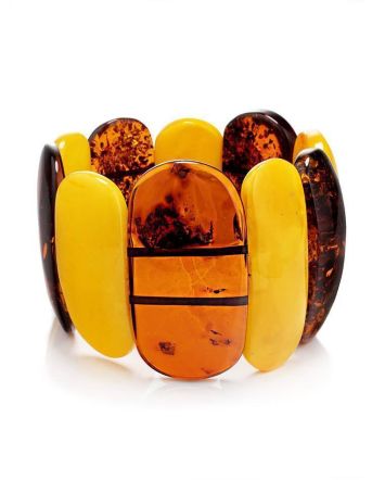 Bold Amber Elastic Bracelet, image 
