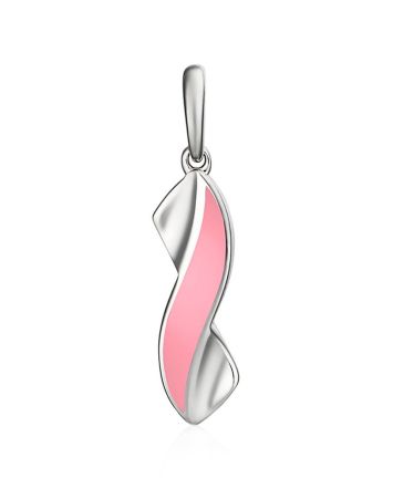 Sterling Silver Enamel Pendant, image 