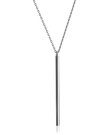 White Gold Dangle Necklace, image 